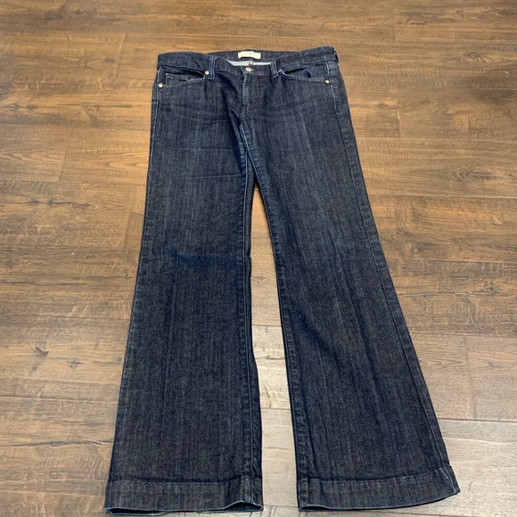 Express Deluxe Premium Denim Size 31 Bootleg Jeans - Picture 4 of 8